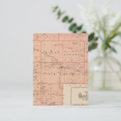 Kaart van de provincie Grundy, staat Iowa (Staand voorkant)