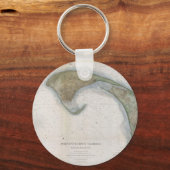  kaart van de provincie Provincetown Sleutelhanger (Voorkant)