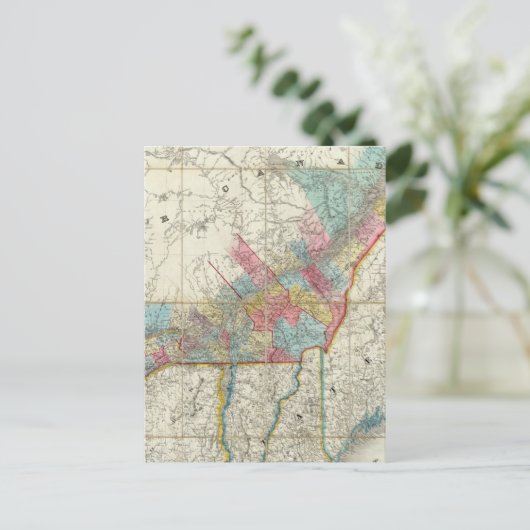 Kaart van de provincies van Canada (Staand voorkant)