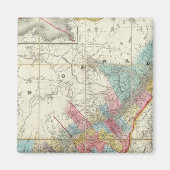 Kaart van de provincies van Canada Magneet (Voorkant)