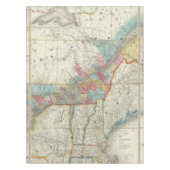 Kaart van de provincies van Canada Tafelkleed (Voorkant)