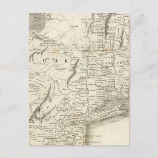 Kaart van de provincies van de Verenigde Staten (Voorkant)
