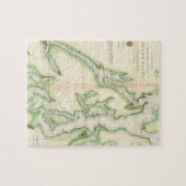  kaart van de Puget Sound (1867) Legpuzzel (Horizontaal)