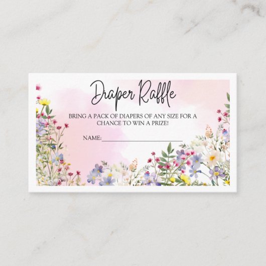 Kaart van de Raffle Enclosure van Wilde Florence (Voorkant)