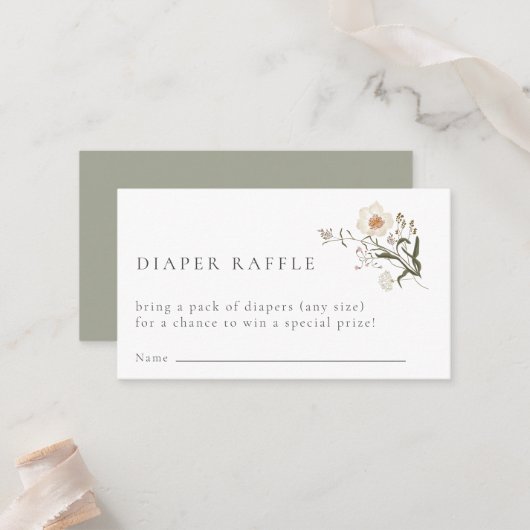 Kaart van de Raffle Enclosure van Wilde Florence Plaatskaartje (Voorkant / Achterkant in situ)