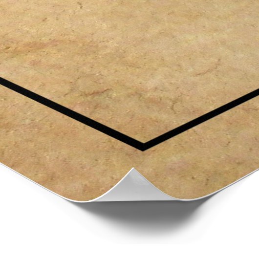 KAART VAN DE REGIO CHAMPAGNE VAN FRANKRIJK 1852 POSTER (Hoek)