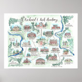 Kaart van de Richard E Rich Academy Poster (Voorkant)