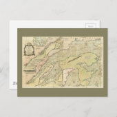 Kaart van de rivier de Saint Lawrence (1771) (Voorkant / Achterkant)