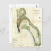 kaart van de San Diego Bay (1857) (Voorkant / Achterkant)