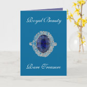 Kaart van de Schoonheid van de Ring van de saffier (Gele Bloem)