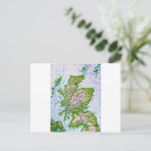  kaart van de Schotse Orkney-eilanden (Staand voorkant)