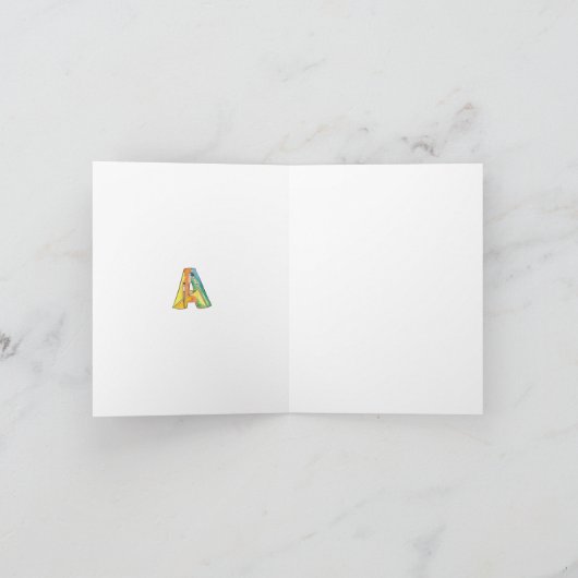 Kaart van de schrijfmachine (Binnen)