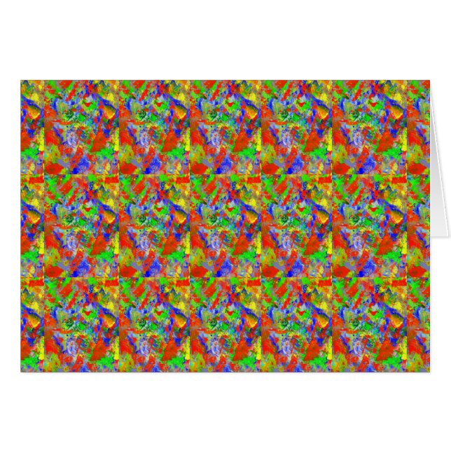 Kaart van de schrijfmachine (Voorkant Horizontaal)