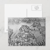 Kaart van de Siege van Malta in 1565 (Voorkant / Achterkant)