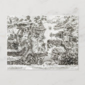 Kaart van de Siege van Malta in 1565 (Voorkant)