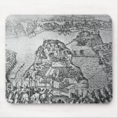 Kaart van de Siege van Malta in 1565 Muismat (Voorkant)
