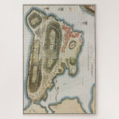  kaart van de slag bij Bunker Hill (1826) Legpuzzel (Verticaal)