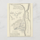 Kaart van de Slag bij San Jacinto (Voorkant)