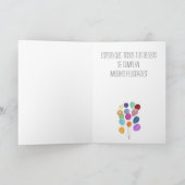 Kaart van de Spaanse Birthday (Binnen)