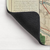 Kaart van de spoorweg Parijs-St. Germain, door Muismat (Hoek)