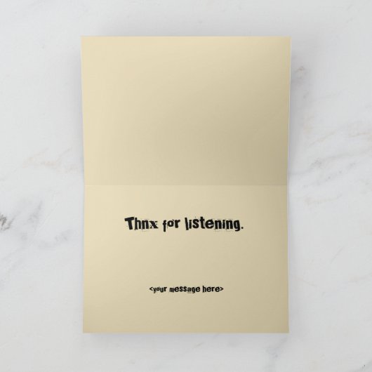 Kaart van de Springmuis van de cartoon de Lange (Binnen)