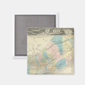 Kaart van de staat Californië Magneet (Voorkant / Achterkant)