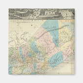 Kaart van de staat Californië Magneet (Voorkant)