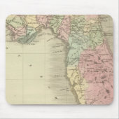 Kaart van de staat Florida Muismat (Voorkant)