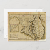Kaart van de staat Maryland (1795) (Voorkant / Achterkant)