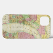 Kaart van de staat Michigan Case-Mate iPhone Case (Achterkant (horizontaal))
