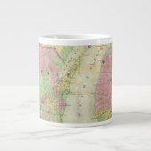 Kaart van de staat Michigan Grote Koffiekop (Voorkant)