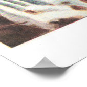  kaart van de staat New York (1912) Poster (Hoek)