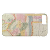 Kaart van de staat Texas | 1835 Case-Mate iPhone Case (Achterkant (Horizontaal))