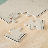  kaart van de staat Washington (1887) Legpuzzel (Zijkant)