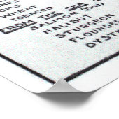  kaart van de staat Washington (1912) Poster (Hoek)