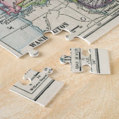  kaart van de staat Washington (1914) Legpuzzel (Zijkant)