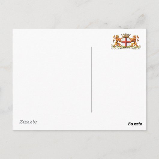 Kaart van de stad Amersfoort, vanaf 1650 (Achterkant)