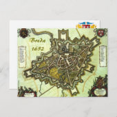 Kaart van de stad Breda vanaf 1652 (Voorkant / Achterkant)