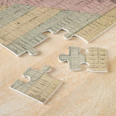 Kaart van de stad Detroit Legpuzzel (Zijkant)