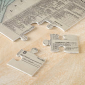 Kaart van de stad Milwaukee, Milwaukee Co. Legpuzzel (Zijkant)