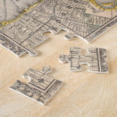 kaart van de stad New York (1860) Legpuzzel (Zijkant)