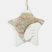 Kaart van de stad P Keramisch Ornament (Rechts)