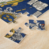 Kaart van de stad Quebec Legpuzzel (Zijkant)