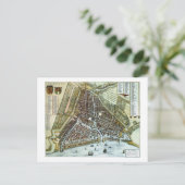  kaart van de stad Rotterdam (Staand voorkant)