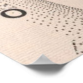  kaart van de stad Salt Lake City (1891) Poster (Hoek)