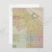 Kaart van de stad St. Cloud, Minnesota (Voorkant / Achterkant)