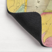 Kaart van de staten Ohio Indiana en Illinois Muismat (Hoek)