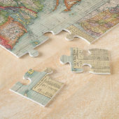 kaart van de staten van New England (1900) Legpuzzel (Zijkant)