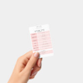 Kaart van de sternale sepsis Reference Nurse Badge (Handheld)