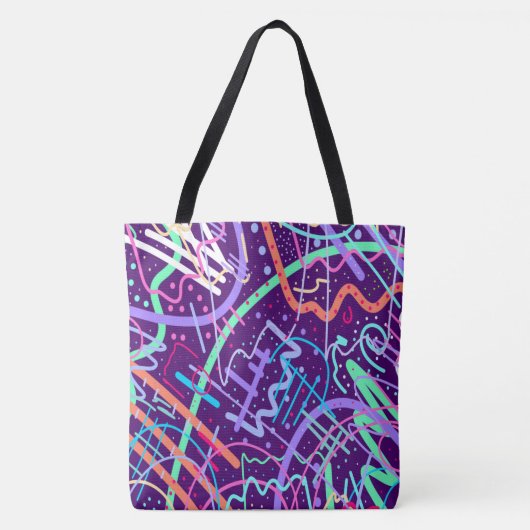 Kaart van de sterren tote bag (Voorkant)